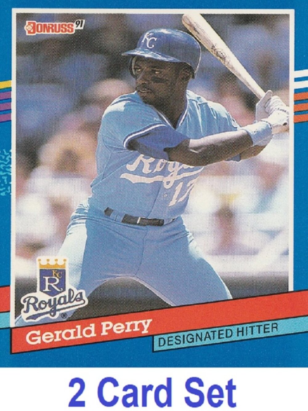 Gerald Perry Baseball Card Collection